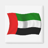 Wave UAE Flag Magnet (Vorne)