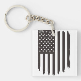 Wave United Staaten National Flag Schlüsselanhänger