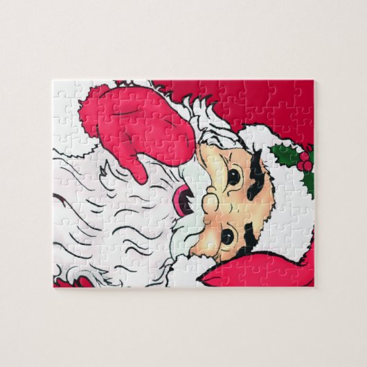 Wave Vintager Santa-Claus Puzzle (Horizontal)