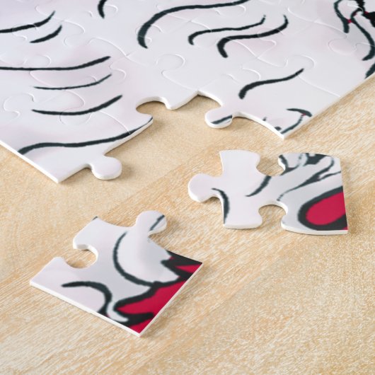 Wave Vintager Santa-Claus Puzzle (Seite)