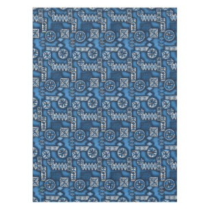 Wave Warrior Hawaiian Primitive Tapa Tischdecke