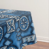Wave Warrior Hawaiian Primitive Tapa Tischdecke (Beispiel)