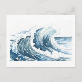 Wave Watcher-Postkarte Postkarte