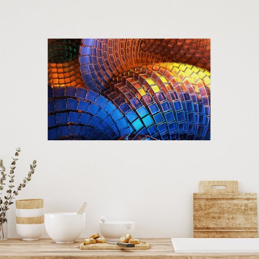 Waveform Poster (Küche)