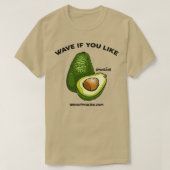 WaveIfYouLike Avocado Classic TShirt (Design vorne)