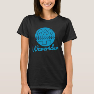 Waverider Synthesizer 80er Synthwave Wellenform T-Shirt