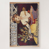 Waverley Cycles von Alphonse Mucha Puzzle (Vertikal)