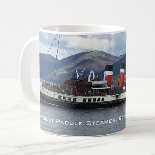 Waverley Paddle Steamer vor Schottland Kaffeetasse