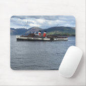 Waverley Paddle Steamer vor Schottland Mousepad (Mit Mouse)