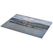 Waverley Paddle Steamer vor Schottland Schneidebrett (Ecke)