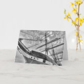 Wavertree Sailing Ship Karte (Gelbe Blume)