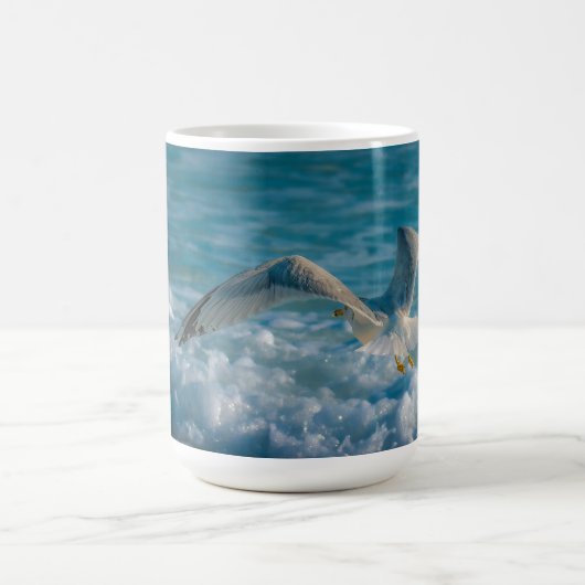 Waves 11 oz oder 15 oz Tasse (Mittel)