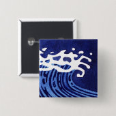 WAVES #1 BUTTON (Vorne & Hinten)