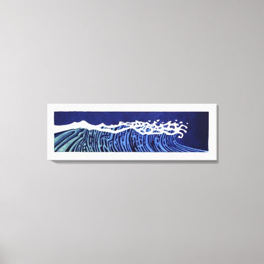 WAVES #1 LEINWANDDRUCK (Vorderseite)