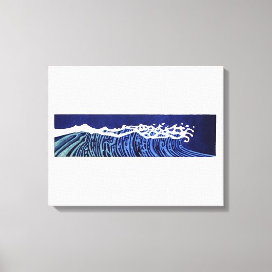 WAVES #1 LEINWANDDRUCK (Vorderseite)