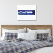 WAVES #1 LEINWANDDRUCK (Insitu (Schlafzimmer))