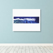 WAVES #1 LEINWANDDRUCK (Insitu (Holzboden))