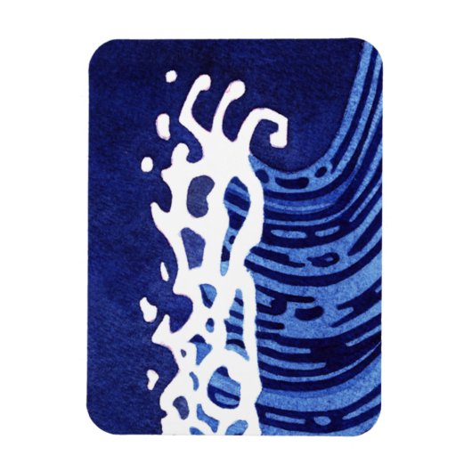 WAVES #1 MAGNET (Vertikal)