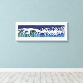 WAVES #2 LEINWANDDRUCK (Insitu (Holzboden))