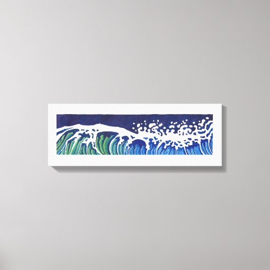 WAVES #2 LEINWANDDRUCK (Vorderseite)