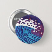 WAVES #3 BUTTON (Vorne & Hinten)