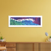 WAVES #3 LEINWANDDRUCK (Insitu (Wohnzimmer))