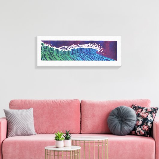 WAVES #3 LEINWANDDRUCK (Insitu (Wohnzimmer))