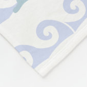 Waves Ahoy Custom Fleecedecke (Ecke)