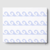 Waves Ahoy Custom Gästebuch (Rückseite)
