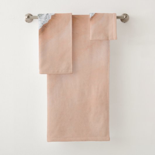 Waves am Sandy Beach Badhandtuch Set (Insitu)