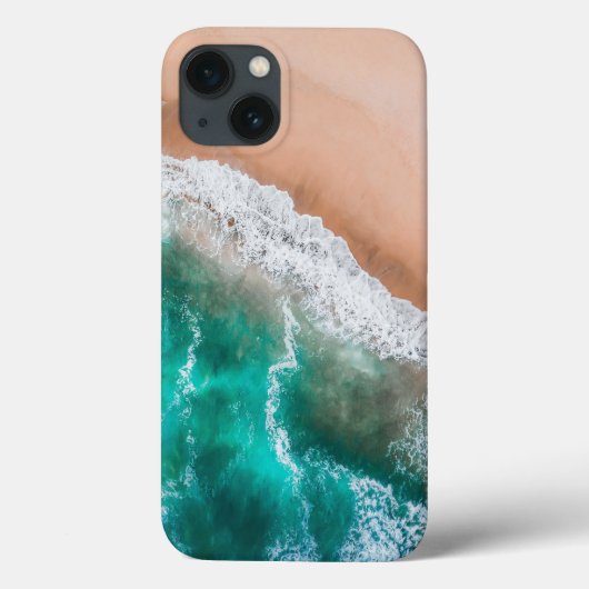 Waves am Sandy Beach Case-Mate iPhone Hülle (Rückseite)