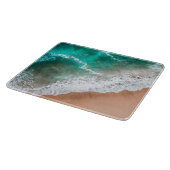 Waves am Sandy Beach Schneidebrett (Ecke)