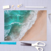 Waves am Sandy Beach Seidenpapier (Handwerk)