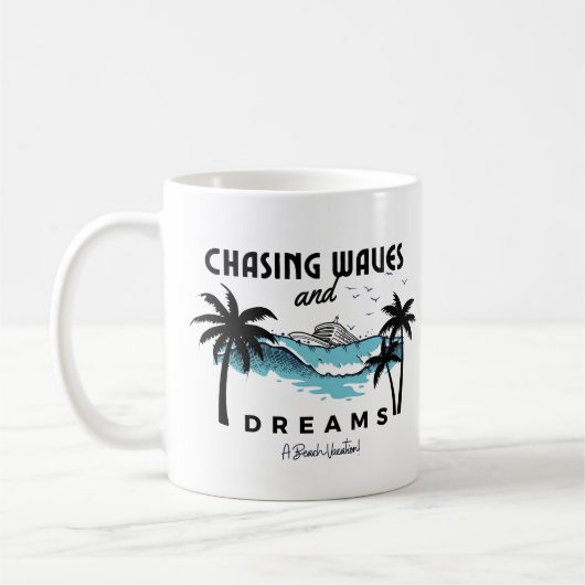 Waves and Dreams Kaffeetasse (Links)