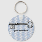 Waves Anpassbarer Schlüsselanhänger (Vorderseite)