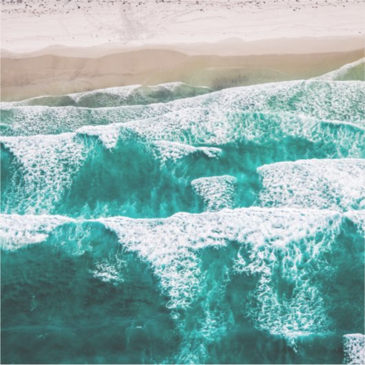 Waves Aufkleber (Vorderseite)