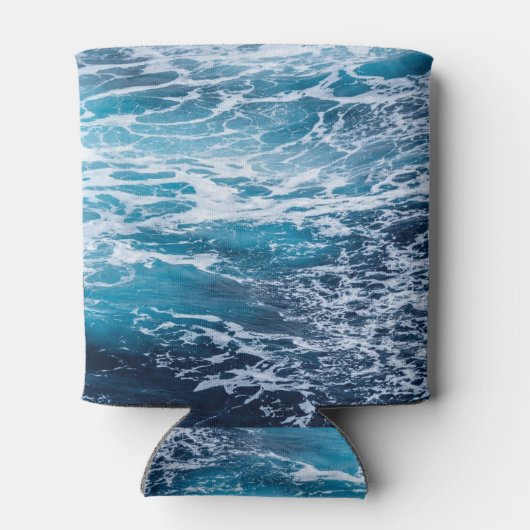 Waves Blue Ocean Summer Beach Dosenkühler (Rückseite)