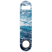 Waves Blue Ocean Summer Beach Speed Flaschenöffner (Vorderseite)