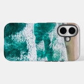 Waves Case-Mate iPhone Hülle (Rückseite (Horizontal))