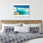 Waves Crashing Leinwand Art (Insitu (Schlafzimmer))