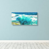 Waves Crashing Leinwand Art (Insitu (Holzboden))
