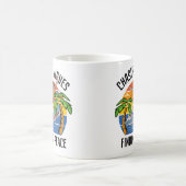 Waves finden Frieden Kaffeetasse (Mittel)