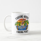Waves finden Frieden Kaffeetasse (Links)