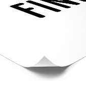 Waves finden Frieden Poster (Ecke)