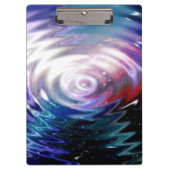 Waves Galaxy Klemmbrett (Vorderseite)