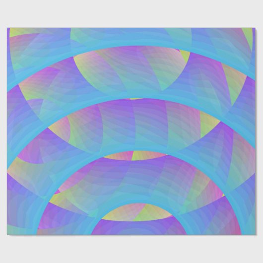 Waves Geschenkpapier (Flach)