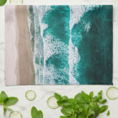 Waves Geschirrtuch (Gefaltet)