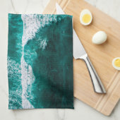 Waves Geschirrtuch (Viertel Falte)
