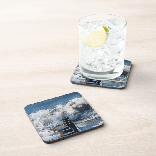 WAVES GETRÄNKEUNTERSETZER (Rechte Seite)