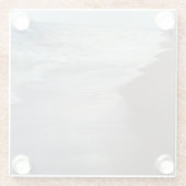 Waves Glass Untersetzer (Rückseite)